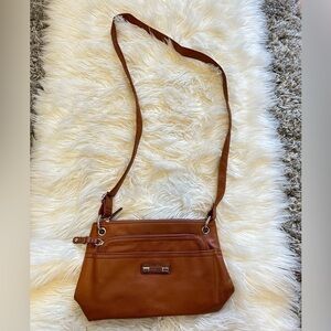 Brown crossbody bag